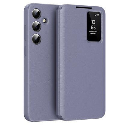 Funda para Samsung Galaxy S23 FE S711, Techsuit, SmartView, Morado