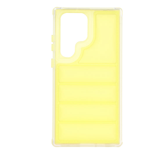Funda para Samsung Galaxy S23 FE S711, Techsuit, Wave Shield, Amarilla
