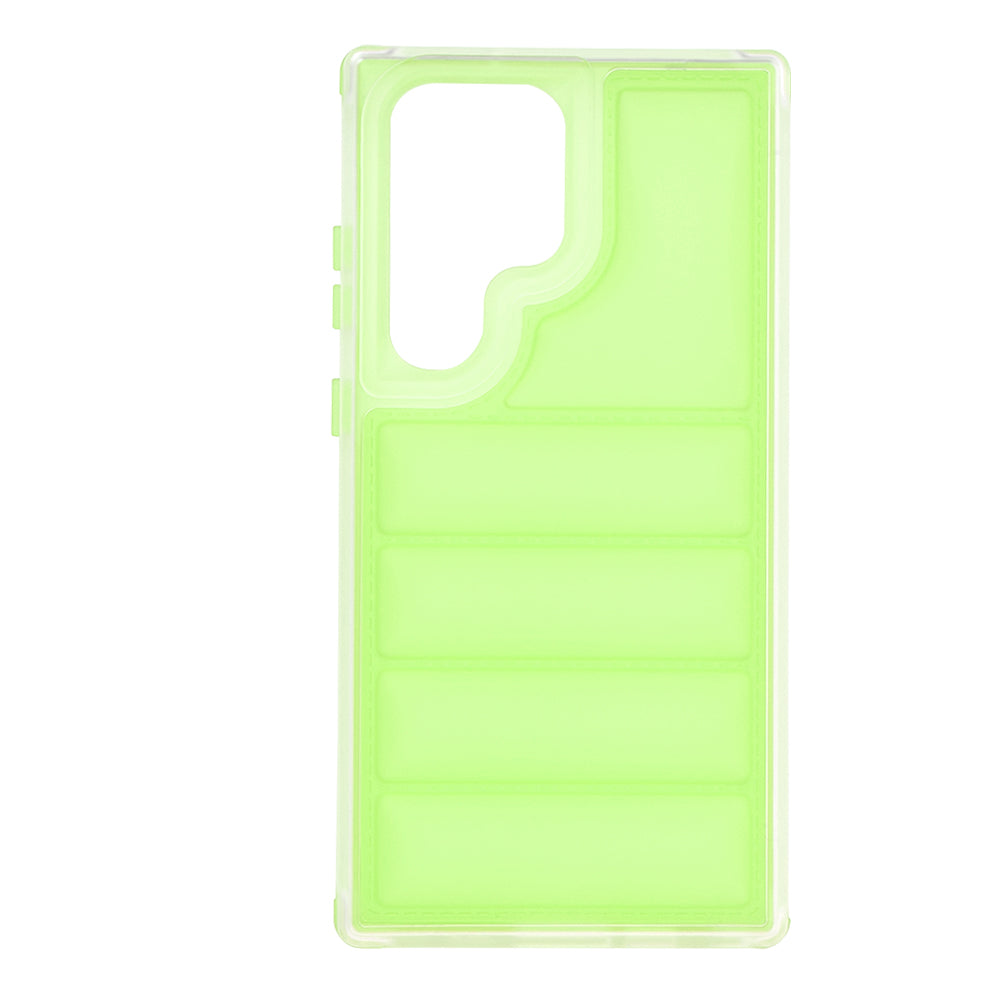 Funda para Samsung Galaxy S23 FE S711, Techsuit, Wave Shield, Verde