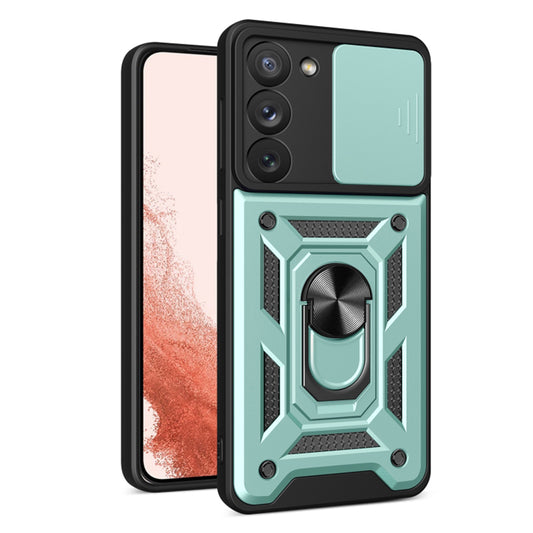 Funda para Samsung Galaxy S23+ S916, Techsuit, CamShield, Verde