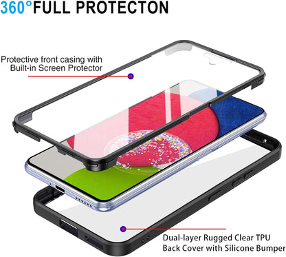 Funda para Samsung Galaxy S23+ S916, Techsuit, ColorVerse 360, Negra