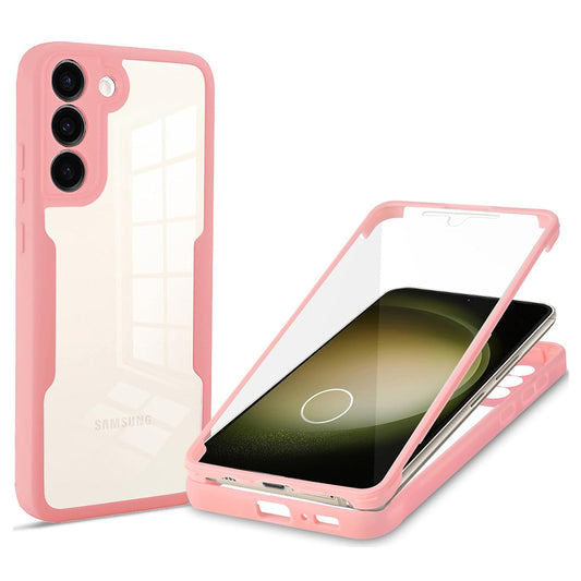 Funda para Samsung Galaxy S23+ S916, Techsuit, ColorVerse 360, Rosa