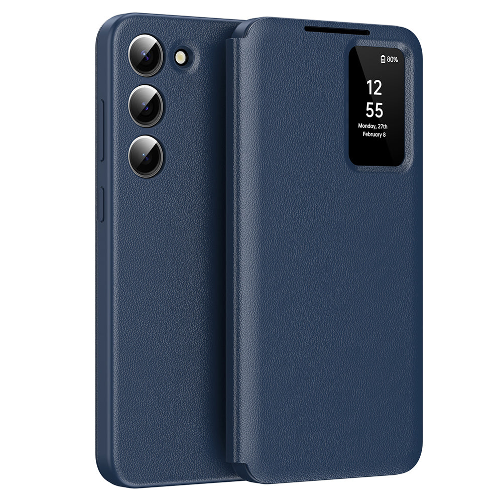 Funda para Samsung Galaxy S23+ S916, Techsuit, SmartView, Azul