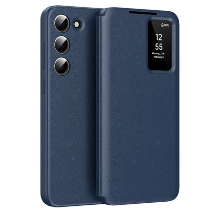 Funda para Samsung Galaxy S23+ S916, Techsuit, SmartView, Azul