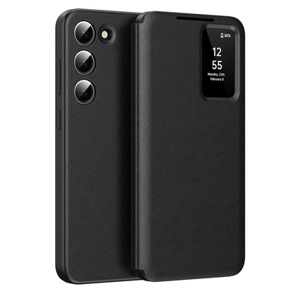 Funda para Samsung Galaxy S23+ S916, Techsuit, SmartView, Negra