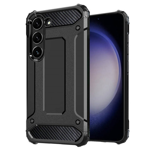 Funda para Samsung Galaxy S23 S911, Techsuit, Hybrid Armor, Negra