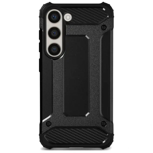 Funda para Samsung Galaxy S23 S911, Techsuit, Hybrid Armor, Negra