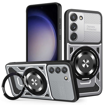 Case for Samsung Galaxy S23 S911, Techsuit, RuggedCam, Gray