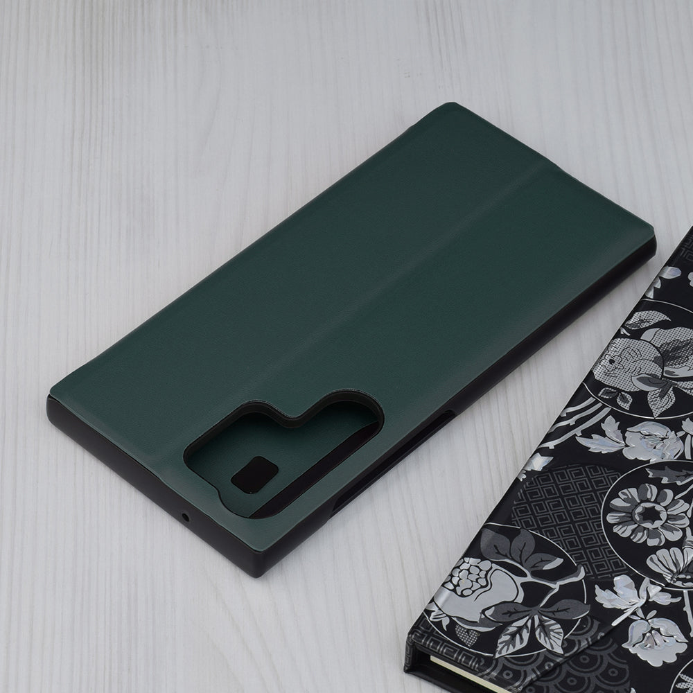 Funda para Samsung Galaxy S23 Ultra S918, Techsuit, eFold, Verde