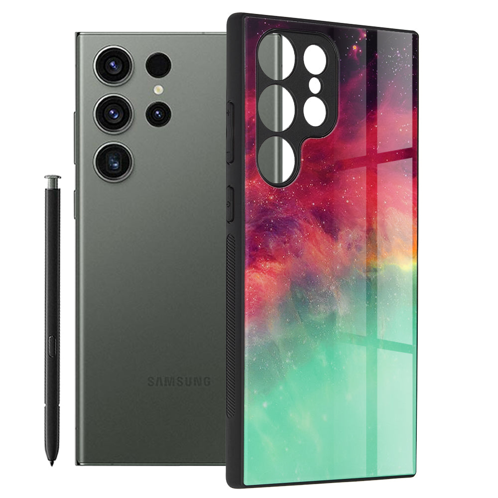 Funda para Samsung Galaxy S23 Ultra S918, Techsuit, Glaze, Turquesa