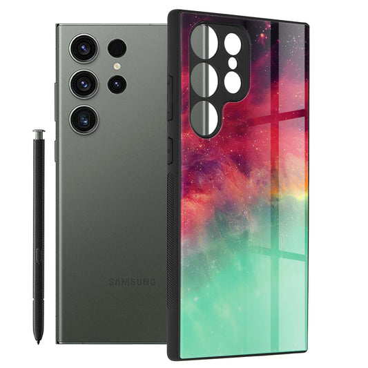 Funda para Samsung Galaxy S23 Ultra S918, Techsuit, Glaze, Turquesa