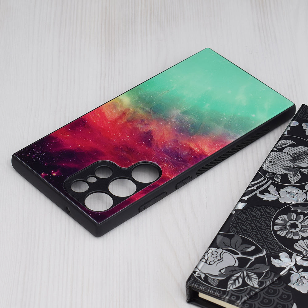 Funda para Samsung Galaxy S23 Ultra S918, Techsuit, Glaze, Turquesa