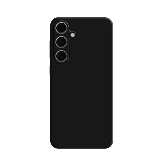 Funda para Samsung Galaxy S24 FE S721, 3MK, Silicona, Negra