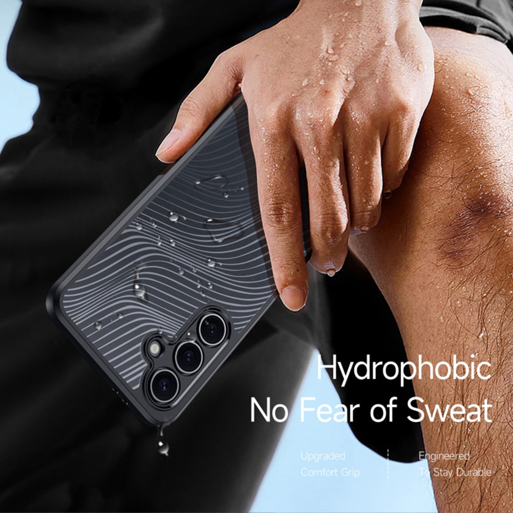 Funda para Samsung Galaxy S24 FE S721, DUX DUCIS, Aimo, Negra