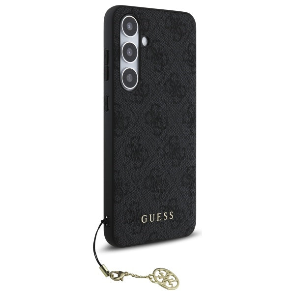 Funda para Samsung Galaxy S24 FE S721, Guess, 4G Charm, Gris