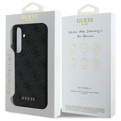 Funda para Samsung Galaxy S24 FE S721, Guess, 4G Charm, Gris