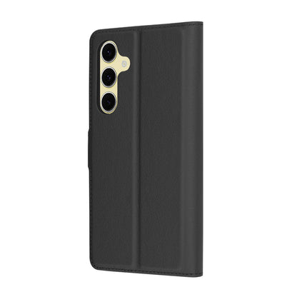 Funda para Samsung Galaxy S24 FE S721, Techsuit, Leather Folio, Negra