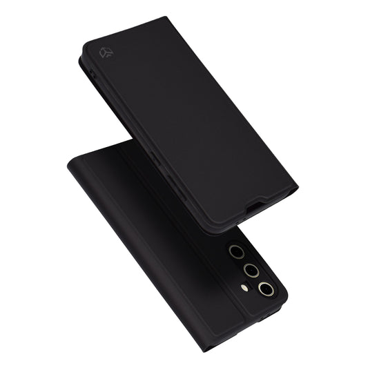 Funda para Samsung Galaxy S24 FE S721, Techsuit, Magskin Book, Negra