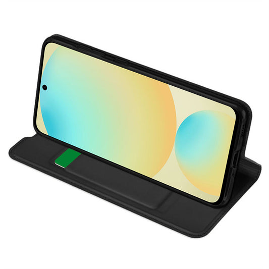 Funda para Samsung Galaxy S24 FE S721, Techsuit, Magskin Book, Negra