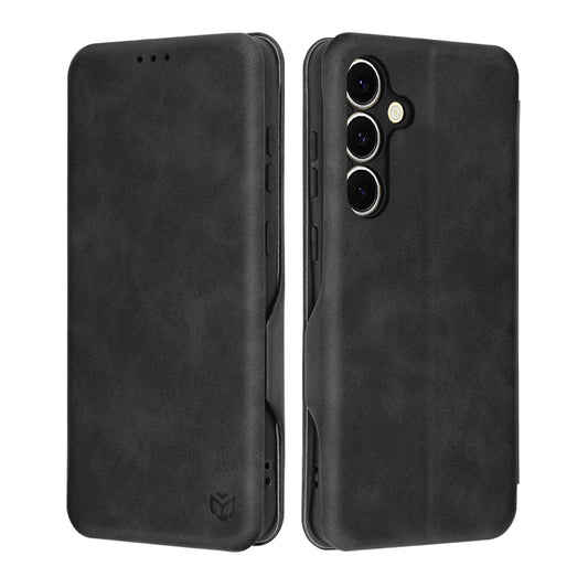 Funda para Samsung Galaxy S24 FE S721, Techsuit, Safe Wallet Plus, Negra