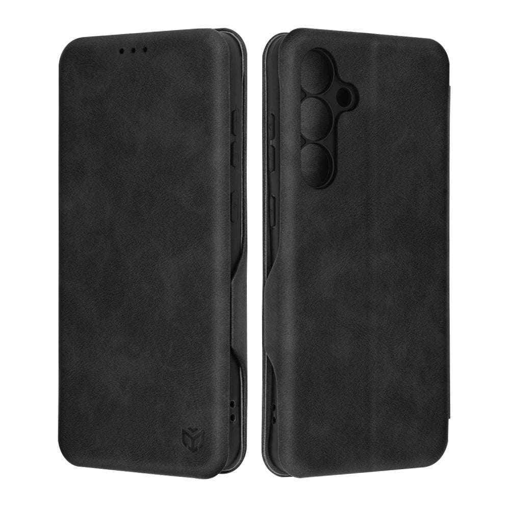 Funda para Samsung Galaxy S24 FE S721, Techsuit, Safe Wallet Plus, Negra