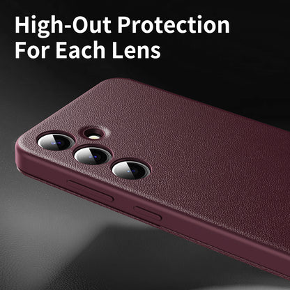 Funda para Samsung Galaxy S24 FE S721, Techsuit, SmartView, Roja