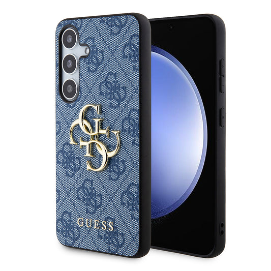 Funda para Samsung Galaxy S24+ S926, Guess, 4G Big Logo, Azul