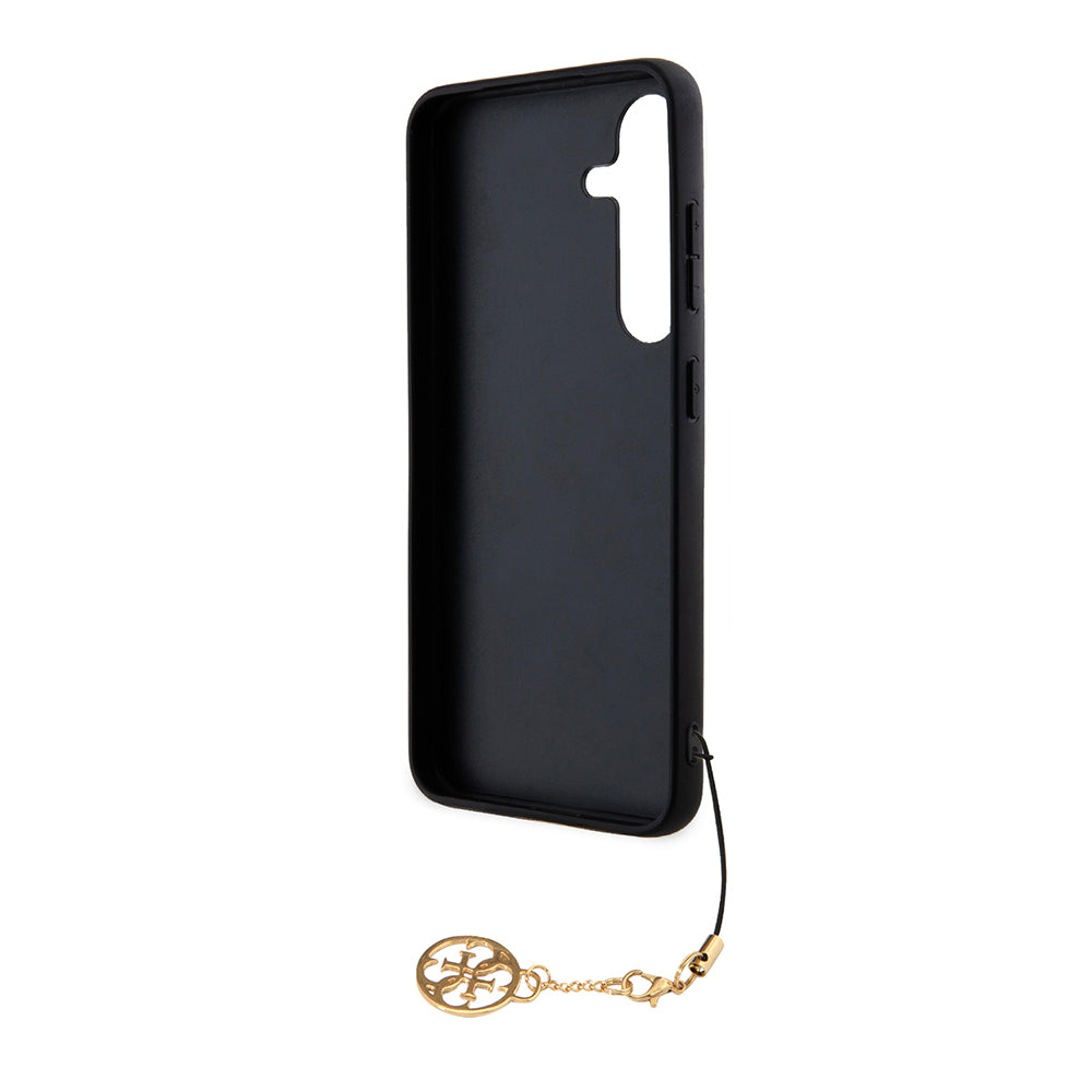 Funda para Samsung Galaxy S24+ S926, Guess, 4G Charm, Negra