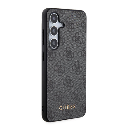 Funda para Samsung Galaxy S24+ S926, Guess, 4G Metal Gold Logo, Negra