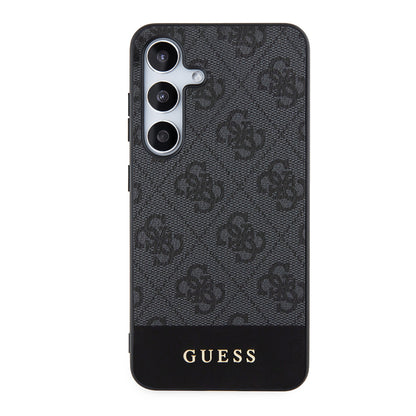 Funda para Samsung Galaxy S24+ S926, Guess, 4G Stripe, Negra