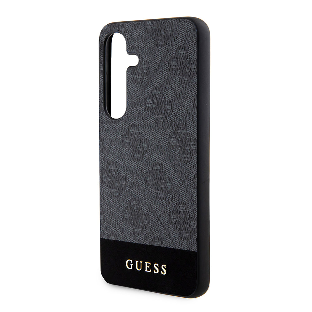 Funda para Samsung Galaxy S24+ S926, Guess, 4G Stripe, Negra