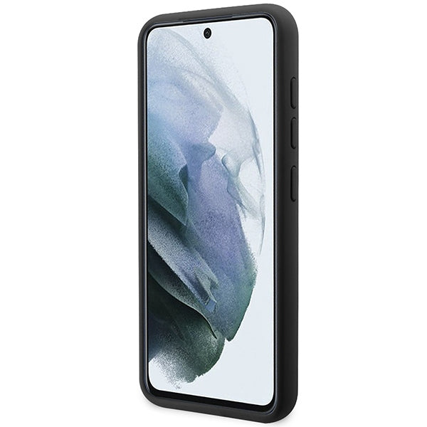 Funda para Samsung Galaxy S24+ S926, Karl Lagerfeld, Silicone Choupette, Negra