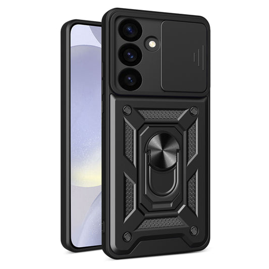 Funda para Samsung Galaxy S24+ S926, Techsuit, CamShield, Negra