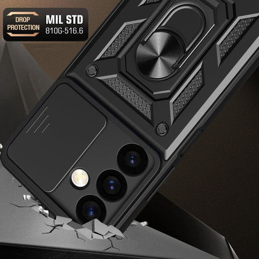 Funda para Samsung Galaxy S24+ S926, Techsuit, CamShield, Negra