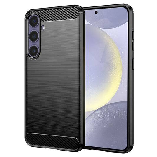 Funda para Samsung Galaxy S24+ S926, Techsuit, Carbono, Negra