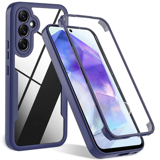 Funda para Samsung Galaxy S24+ S926, Techsuit, ColorVerse 360, Azul