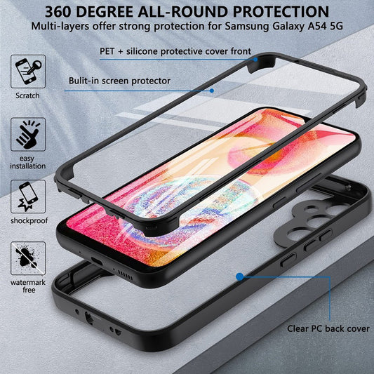 Funda para Samsung Galaxy S24+ S926, Techsuit, ColorVerse 360, Azul