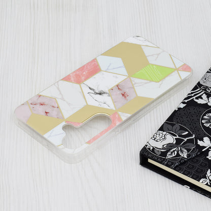 Funda para Samsung Galaxy S24+ S926, Techsuit, Marble, Morado