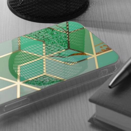 Funda para Samsung Galaxy S24+ S926, Techsuit, Marble, Verde