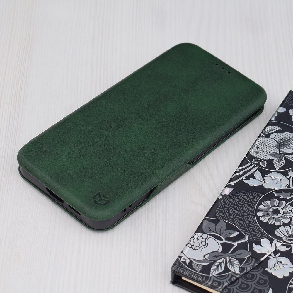 Funda para Samsung Galaxy S24+ S926, Techsuit, Safe Wallet Plus, Verde