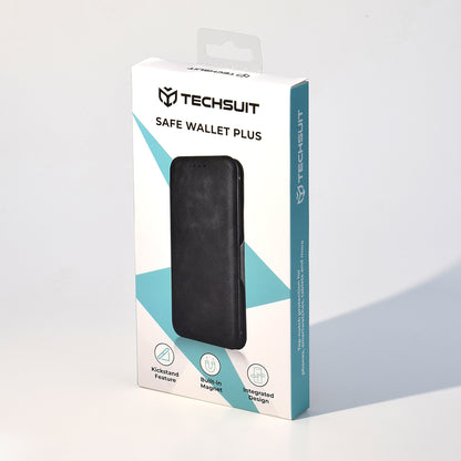 Funda para Samsung Galaxy S24+ S926, Techsuit, Safe Wallet Plus, Verde