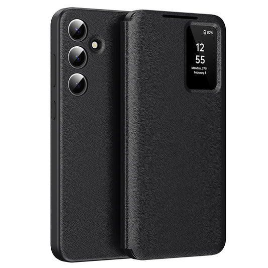 Funda para Samsung Galaxy S24+ S926, Techsuit, SmartView, Negra