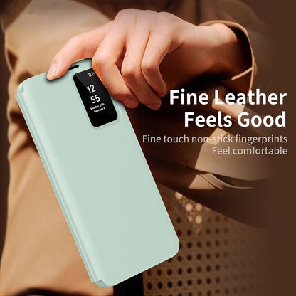 Funda para Samsung Galaxy S24+ S926, Techsuit, SmartView, Verde