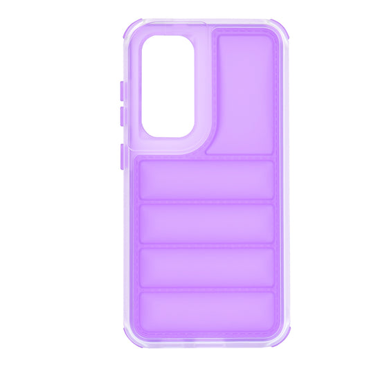 Funda para Samsung Galaxy S24+ S926, Techsuit, Wave Shield, Morado