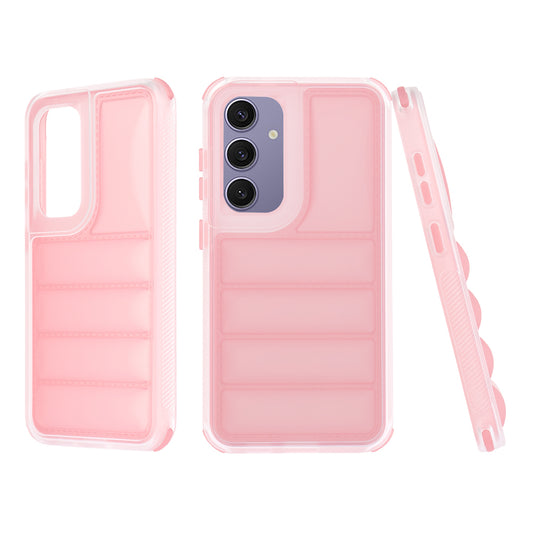 Funda para Samsung Galaxy S24+ S926, Techsuit, Wave Shield, Rosa
