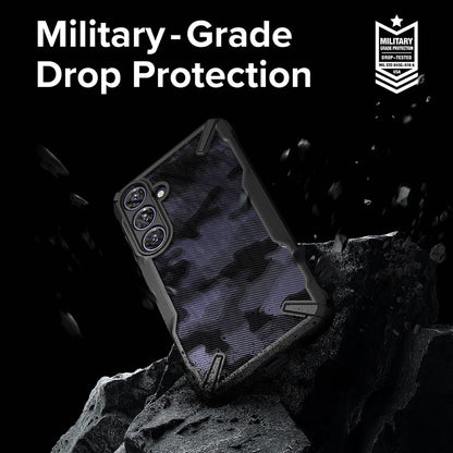 Funda para Samsung Galaxy S24 S921, Ringke, Fusion X, Negra