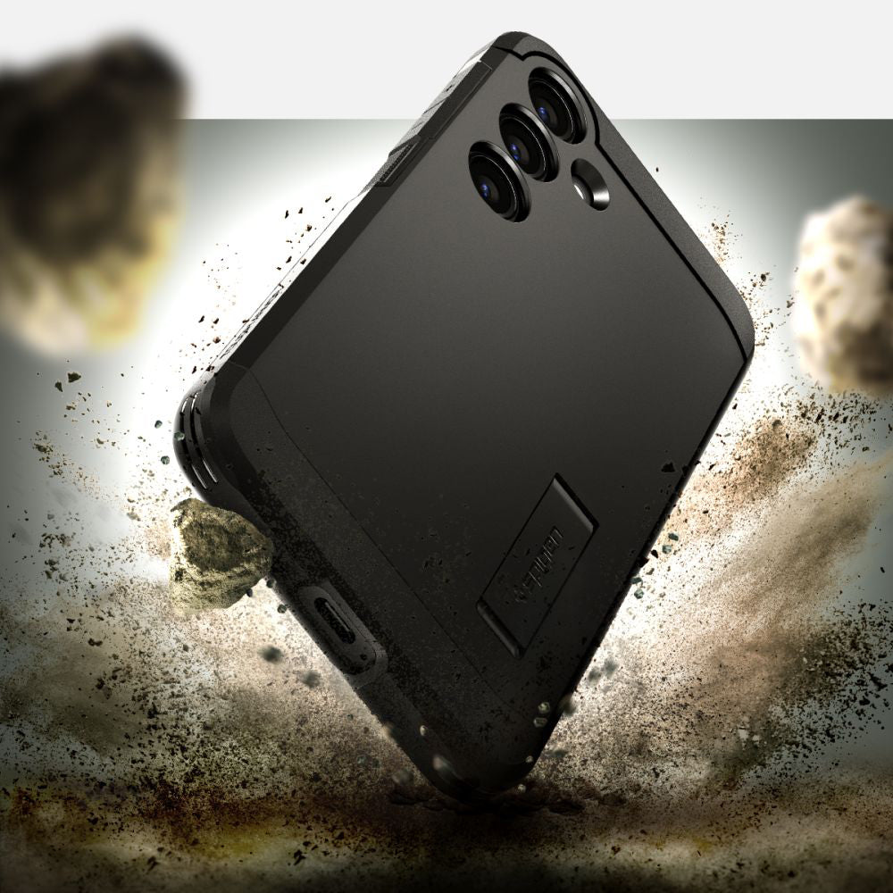 Funda para Samsung Galaxy S24 S921, Spigen, Tough Armor, Negra ACS07355