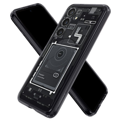 Funda para Samsung Galaxy S24 S921, Spigen, Ultra Hybrid Zero One, Negra Mate ACS07350