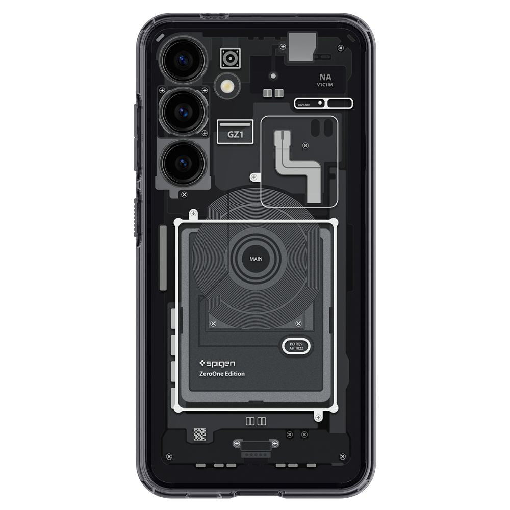 Funda para Samsung Galaxy S24 S921, Spigen, Ultra Hybrid Zero One, Negra Mate ACS07350