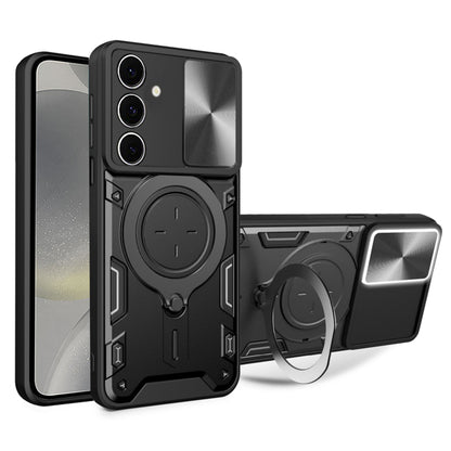 Funda para Samsung Galaxy S24 S921, Techsuit, CamGuard Pro, Negra